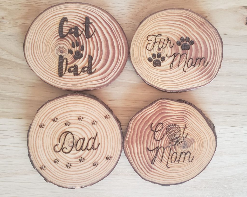 Cat Coaster Set